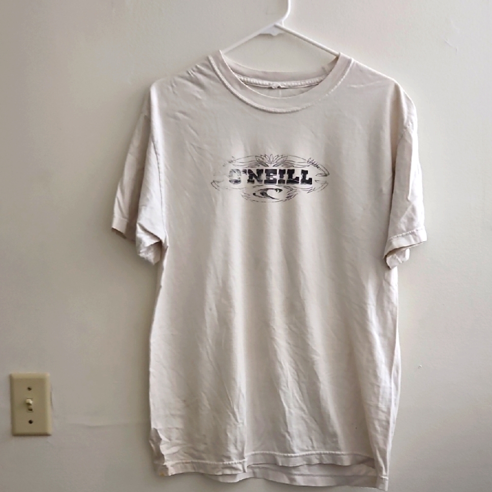 XL O'Neill Cream Short Sleeve Tee